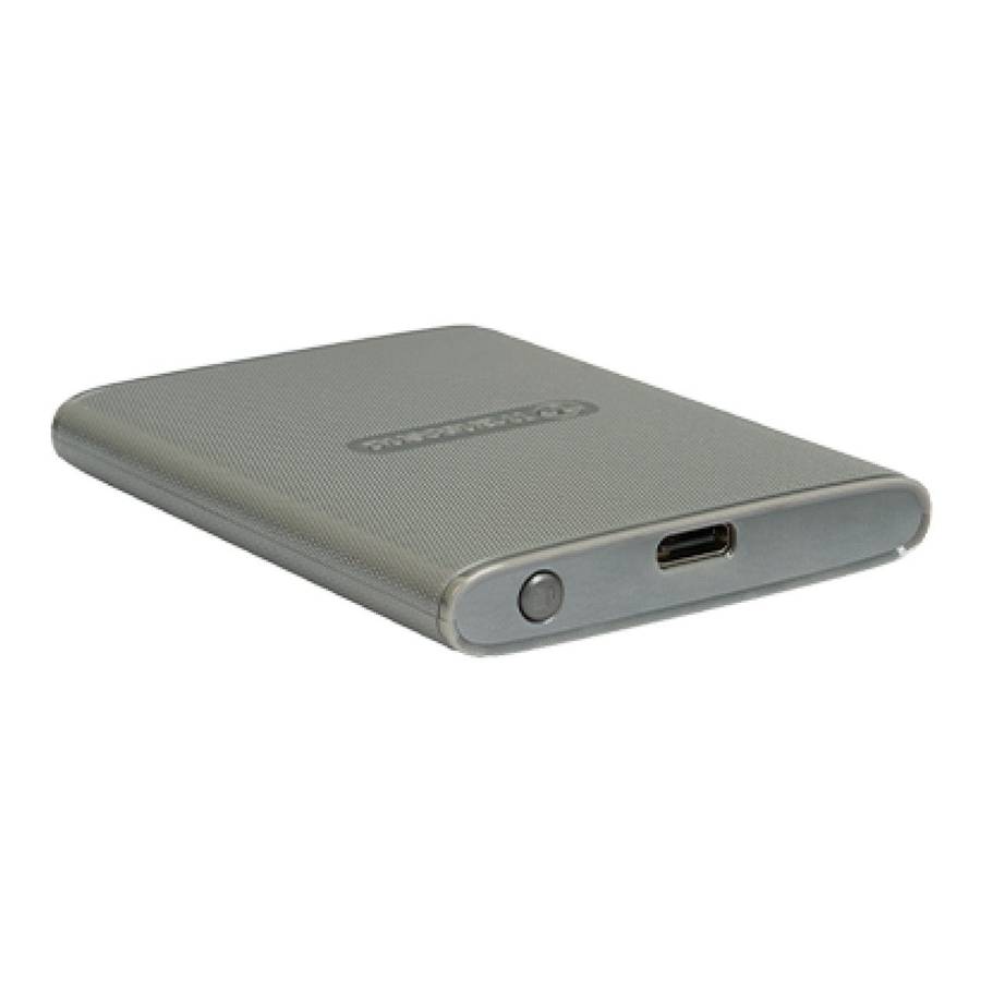 Transcend ESD360C 2TB Type-C Portable External SSD Grey