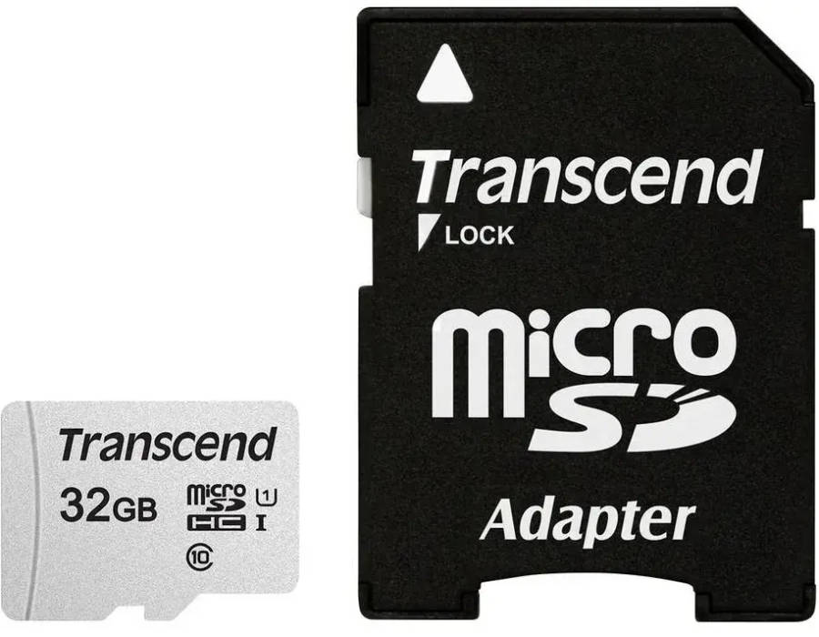 Transcend 300S 32GB microSDHC UHS-I Flash Memory Card