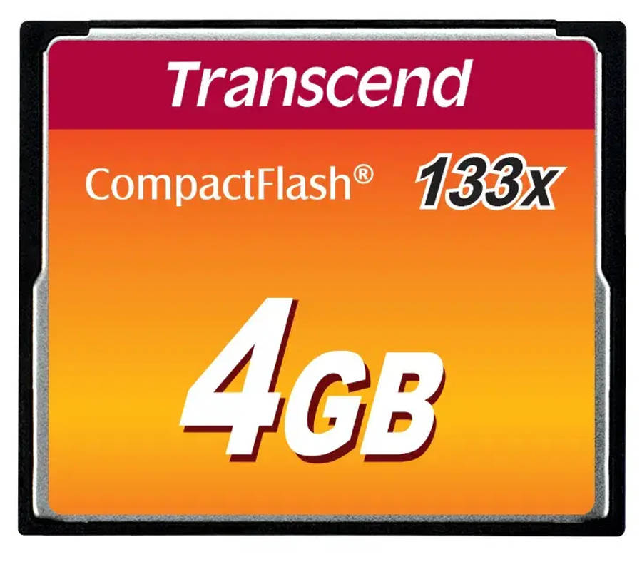 Transcend CompactFlash 133x 4GB