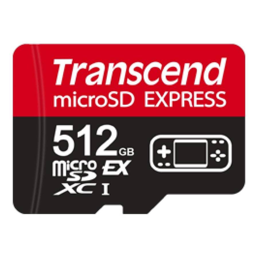 Transcend 512GB UHS-I U3 V30 A1 microSD Express Memory Card