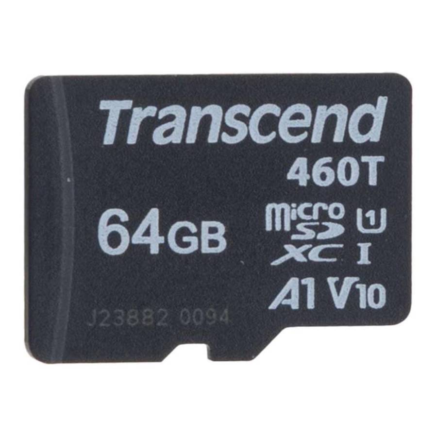 Transcend 64GB USD465T High Endurance Embedded SDXC V30 U3 A2 MicroSD Card