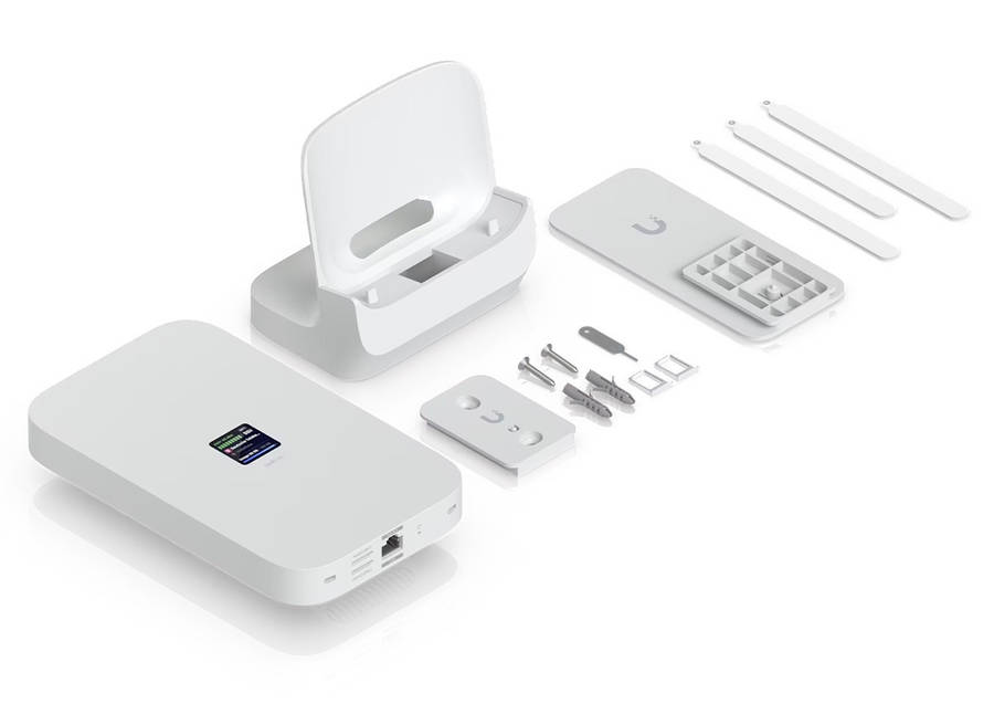 Ubiquiti UniFi 5G Max Modem with PoE input and 2.5Gbps Ethernet