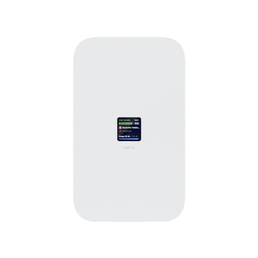 Ubiquiti UniFi 5G Max Modem with PoE input and 2.5Gbps Ethernet