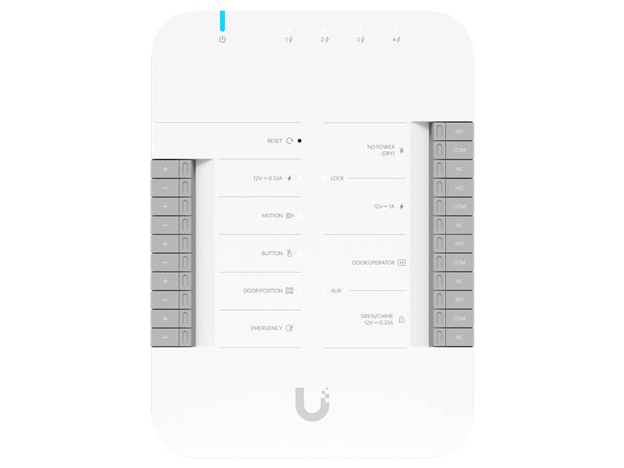 Ubiquiti UniFi Access Door Hub 4x Input, 4x Relay