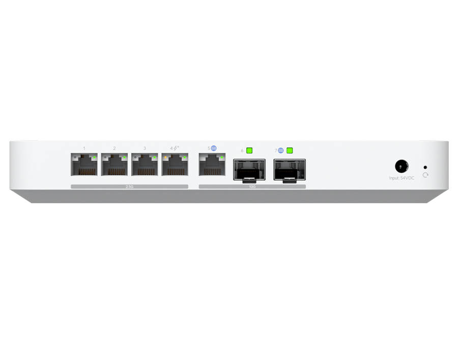 Ubiquiti 10G Multi-WAN UniFi Cloud Gateway Fiber without M.2 SSD Tray