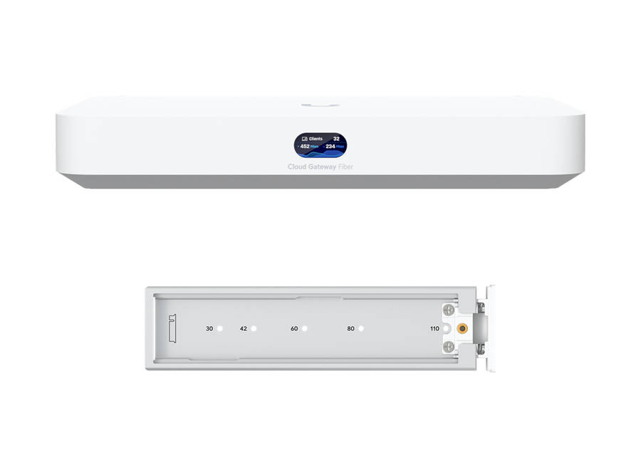 Ubiquiti 10G Multi-WAN UniFi Cloud Gateway Fiber with M.2 SSD Tray