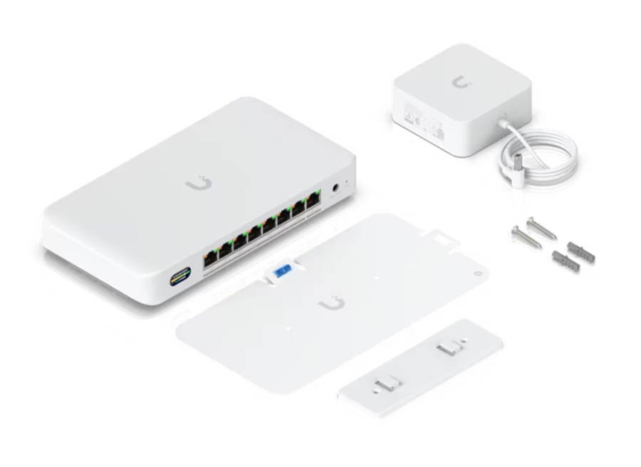 Ubiquiti UniFi Device Bridge WiFi 7 Switch 35W 7x 2.5G PoE 1x 10G PoE