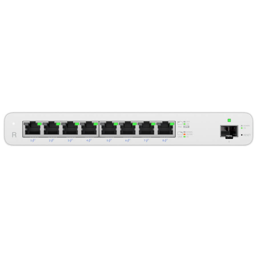Ubiquiti UISP Router 8 Port Gigabit PoE 110W 1SFP