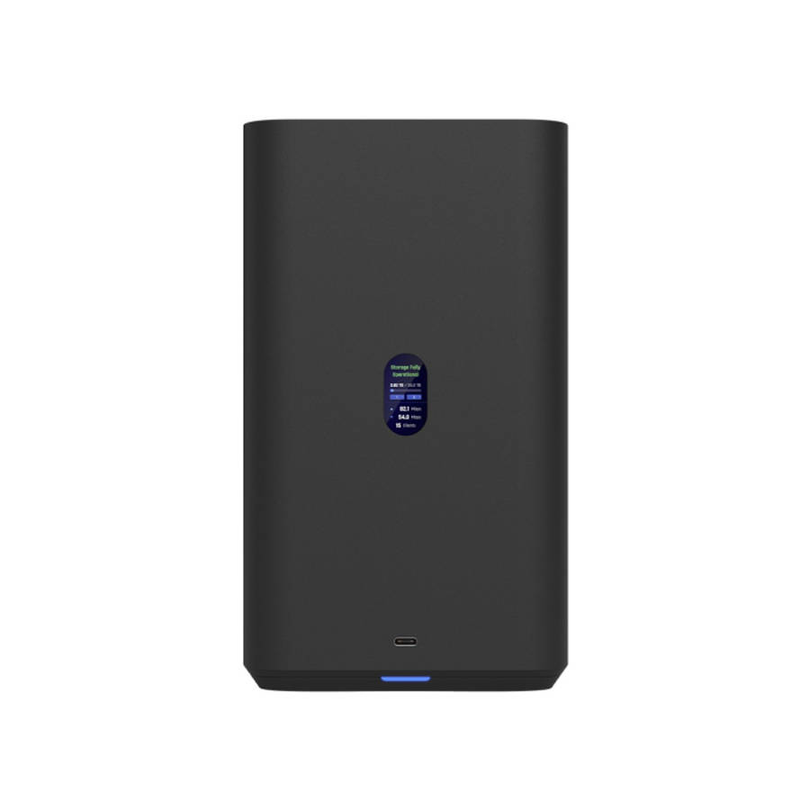 Ubiquiti UniFi Black UNAS 2.5Gbps Ethernet 2x 3.5" HDD bays