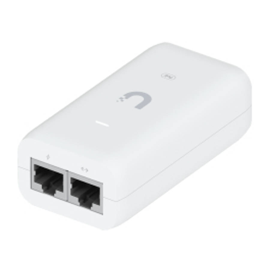 Ubiquiti Gigabit PoE Adapter 48V 15W with No Cable
