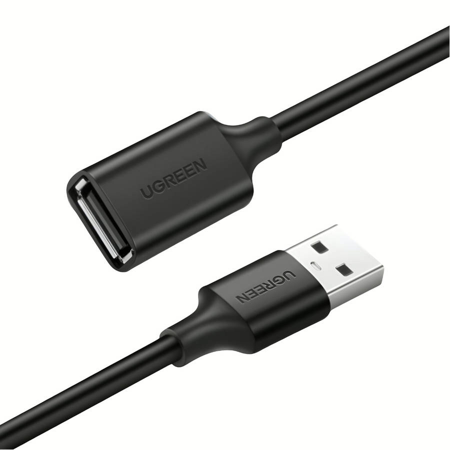 UGREEN USB 2.0 Extension Cable  Male to Female, 480Mbps Data Transfer - 1.5m