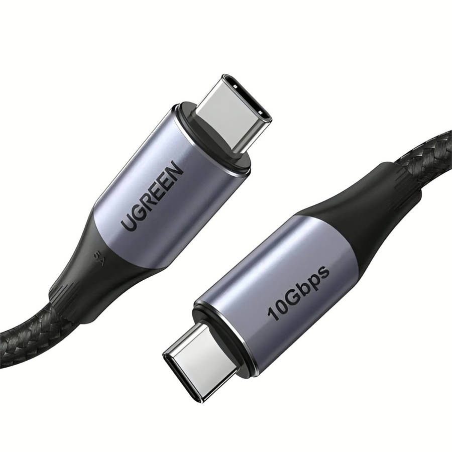 UGREEN Gen2 Type-C Male to Male Data Cable  240W Fast Charging | 10Gbps | 4K
