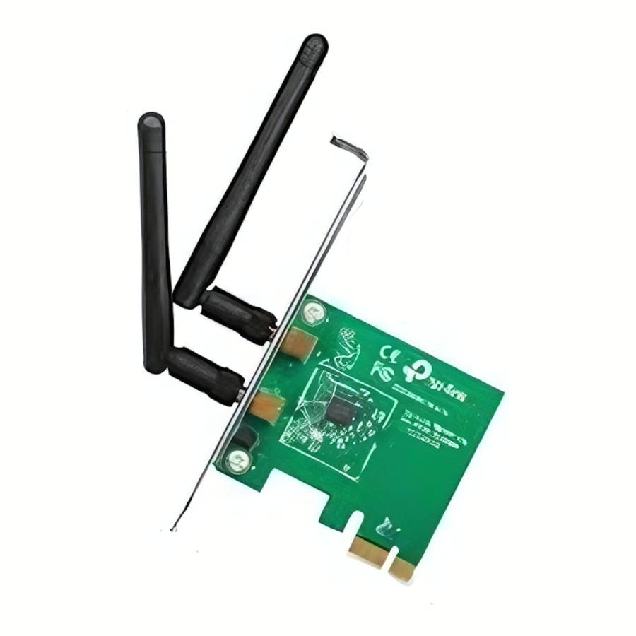 Mecer 300Mbps 2.4GHz 2T2R PCIe Adapter Wireless Network Card