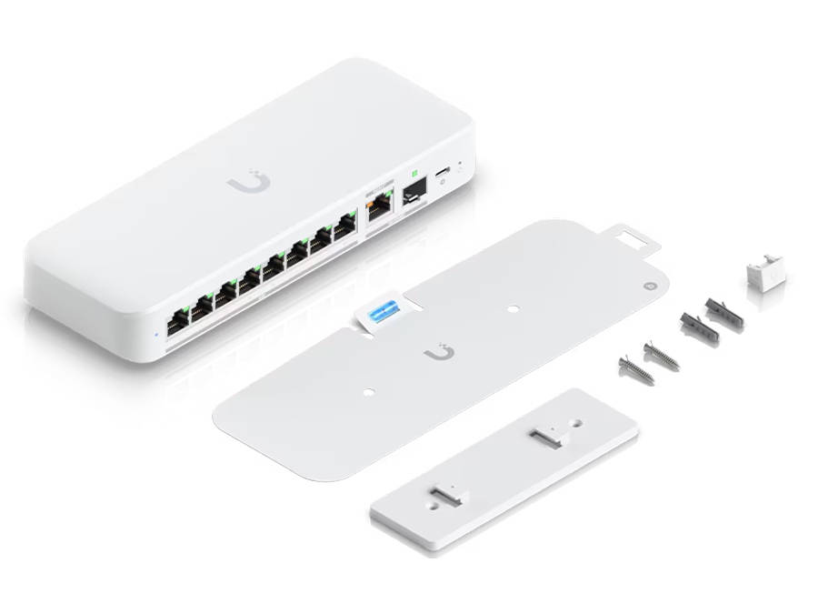 Ubiquiti UniFi Flex 2.5G 8 Port 2.5G with 10G Combo Uplink