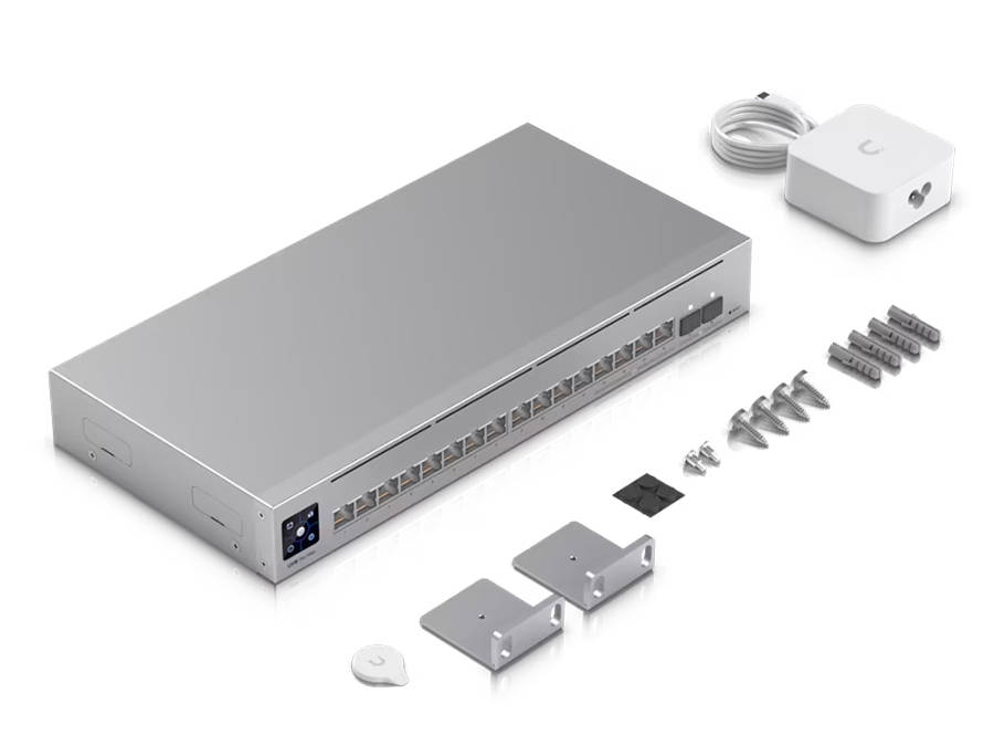 Ubiquiti UniFi Pro Max Switch 16 with 12 Gigabit 4x 2.5Gbps 2SFP+