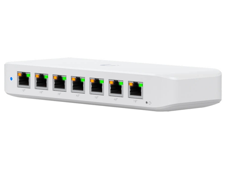 Ubiquiti UniFi Switch Ultra 8 Port Gigabit 1PoE Input 7 PoE Out