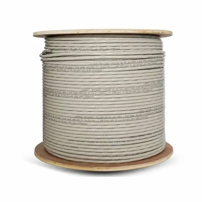 Linkbasic 305m Drum Cat6 Solid UTP Cable