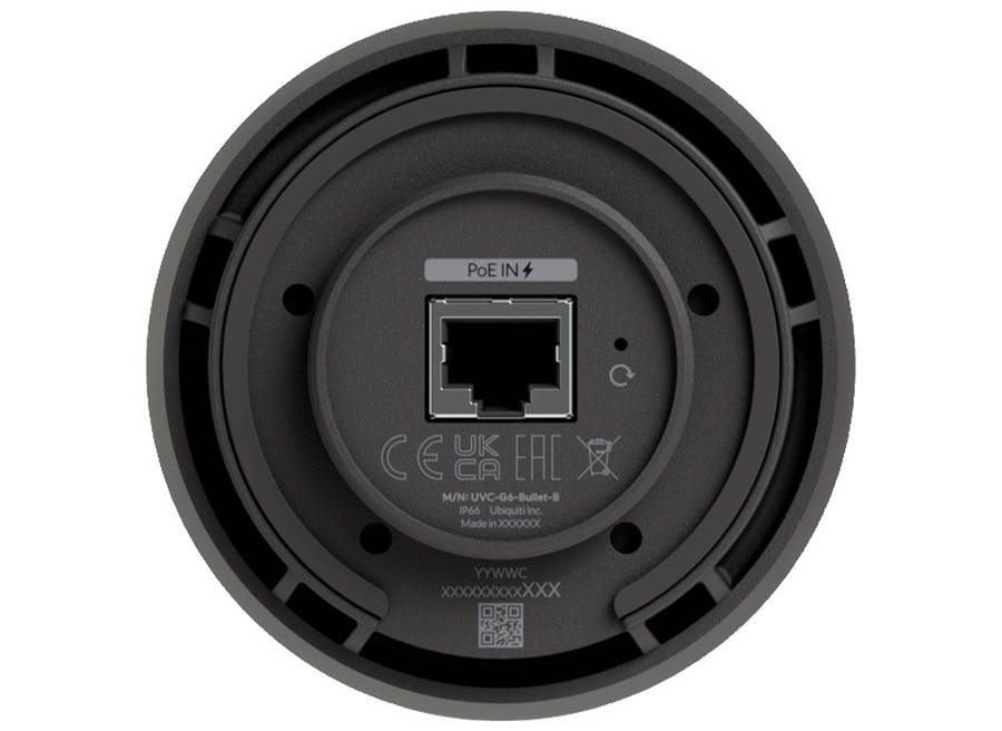 Ubiquiti UniFi Protect G6 Bullet 8MP Black IP Camera