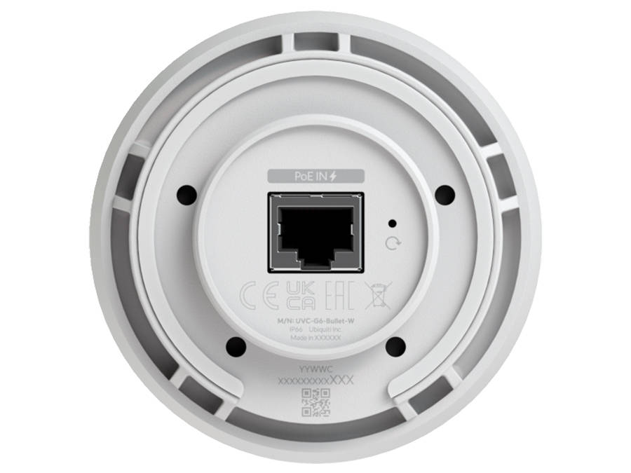 Ubiquiti UniFi Protect G6 Bullet 8MP White IP Camera