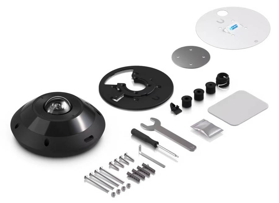 Ubiquiti UniFi Protect G6 Pro 360 12MP Black IP Camera
