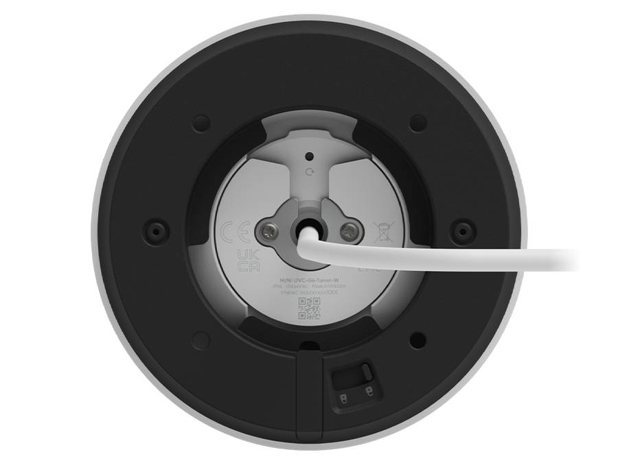 Ubiquiti UniFi Protect G6 Turret White 8MP IP Camera
