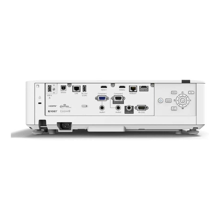 Epson EB-L530U 5200 ANSI Lumens WUXGA Standard Throw Projector White