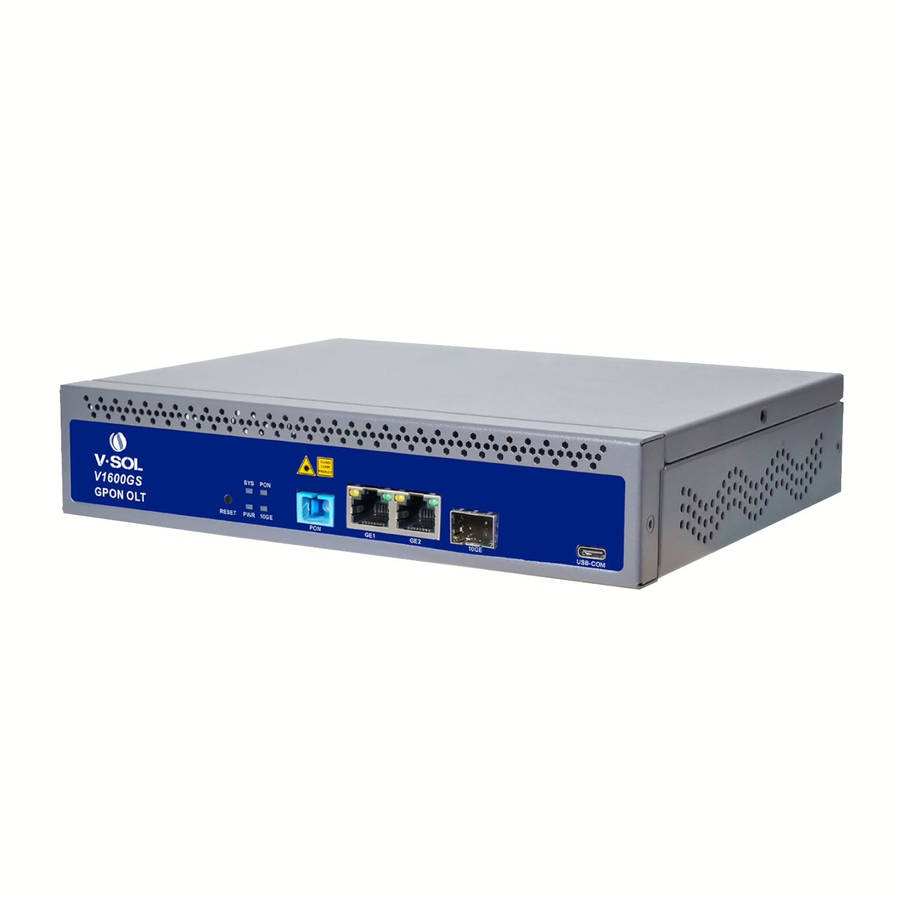 VSOL V1600GS-F Single Port GPON Optical Line Terminal