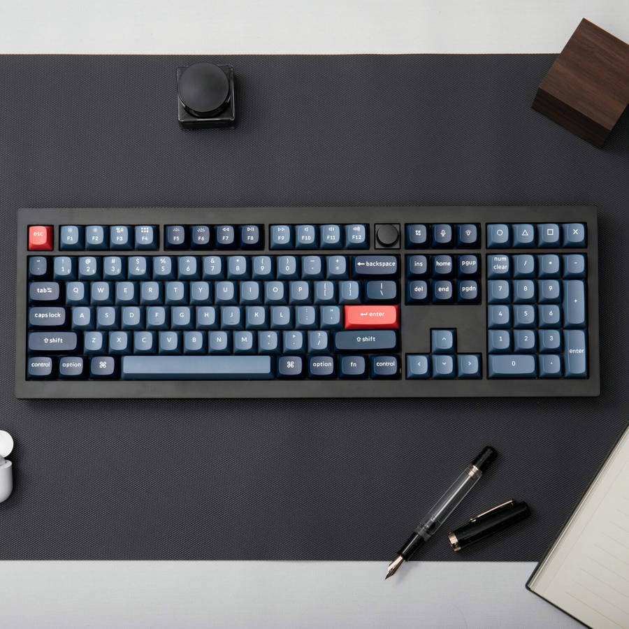 Keychron V6 Max Wireless Custom Keyboard - BROWN Switch