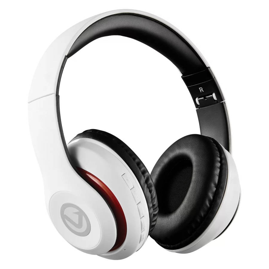 Volkano Impulse Series Bluetooth Headphones White