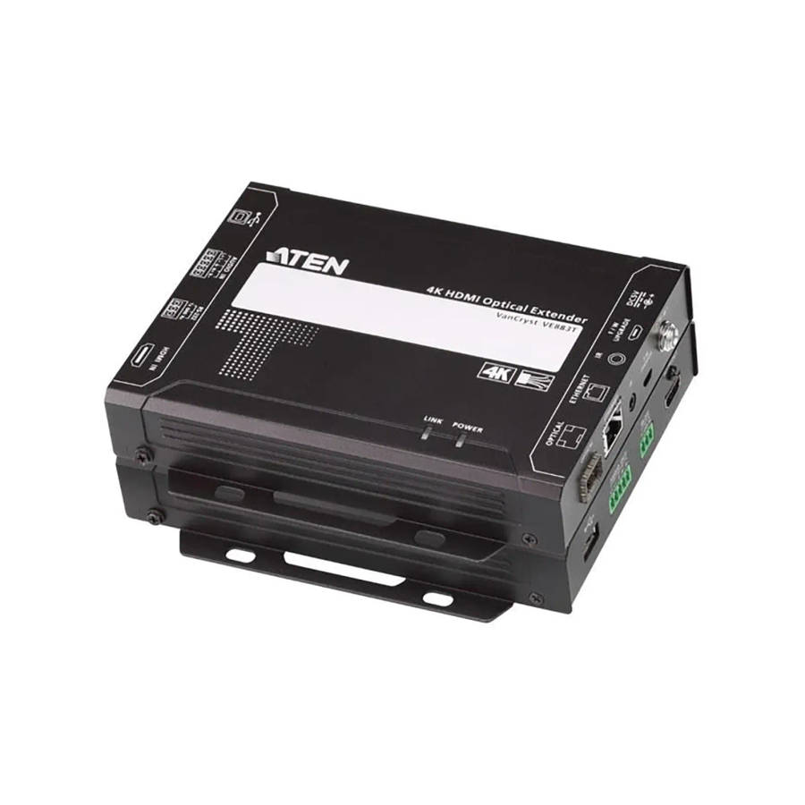 Aten 4K HDMI Optical Extender up to 300m with Transmitter and Receiver