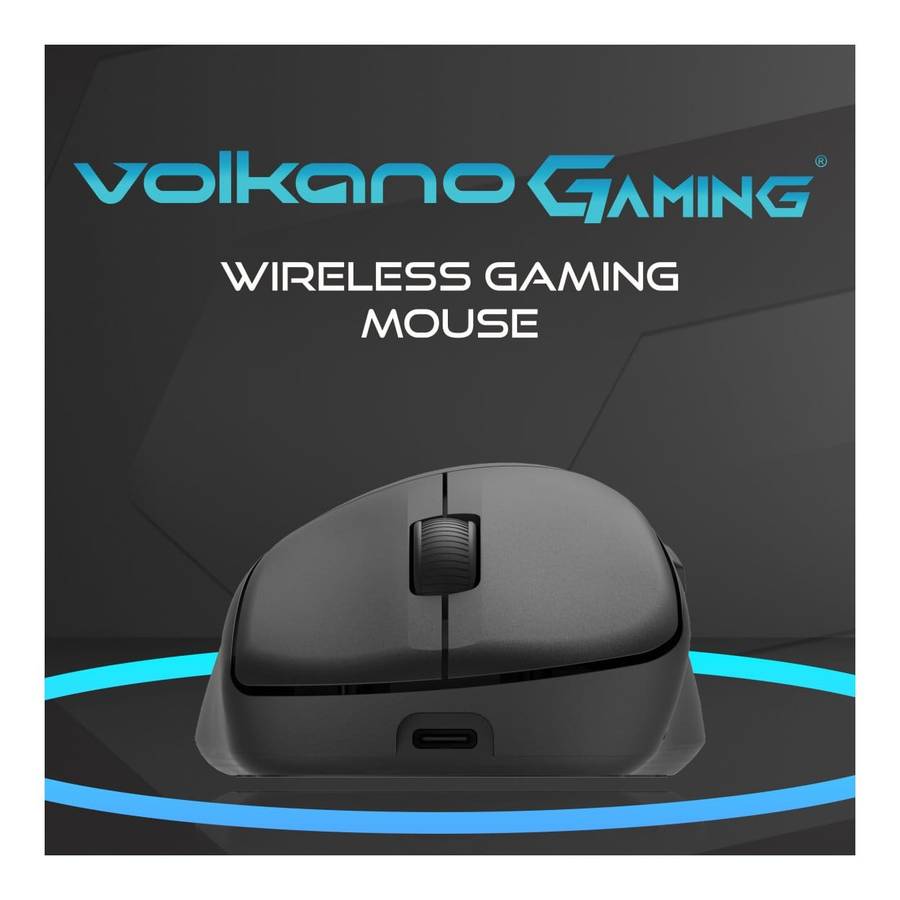 Volkano Arc SL Lightweight Wireless Gaming Mouse Black