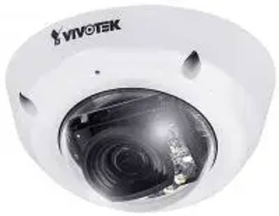 Vivotek Outdoor IK10 Dome; H.265 5MP; 2.8-12mm Remote Focus; 30M IR; WDR Pro