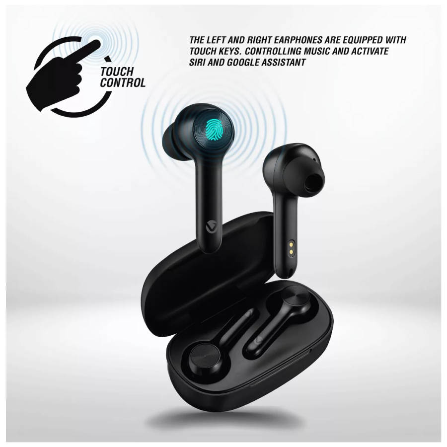 Volkano Libra Series True Wireless Earphones - Black