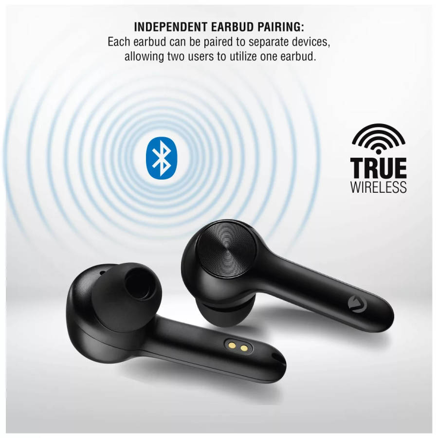 Volkano Libra Series True Wireless Earphones - Black