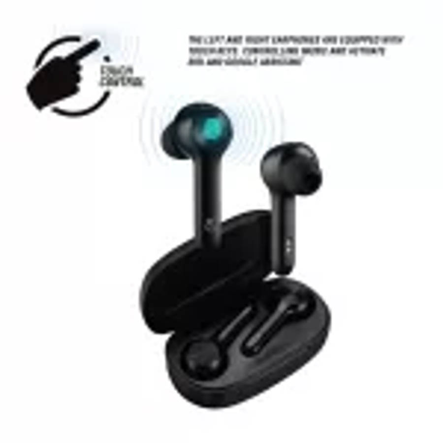 Volkano Libra Series True Wireless Earphones - Black