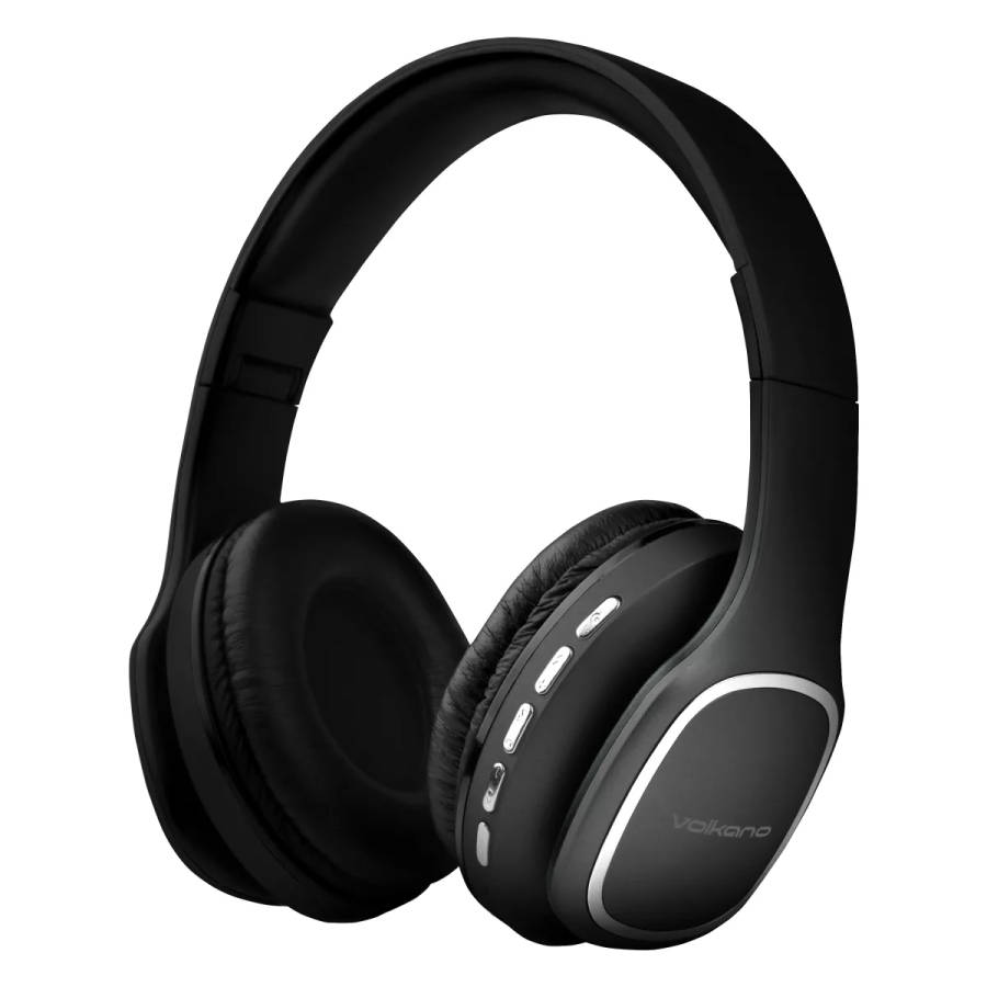 Volkano Phonic Bluetooth Series Headphones Black