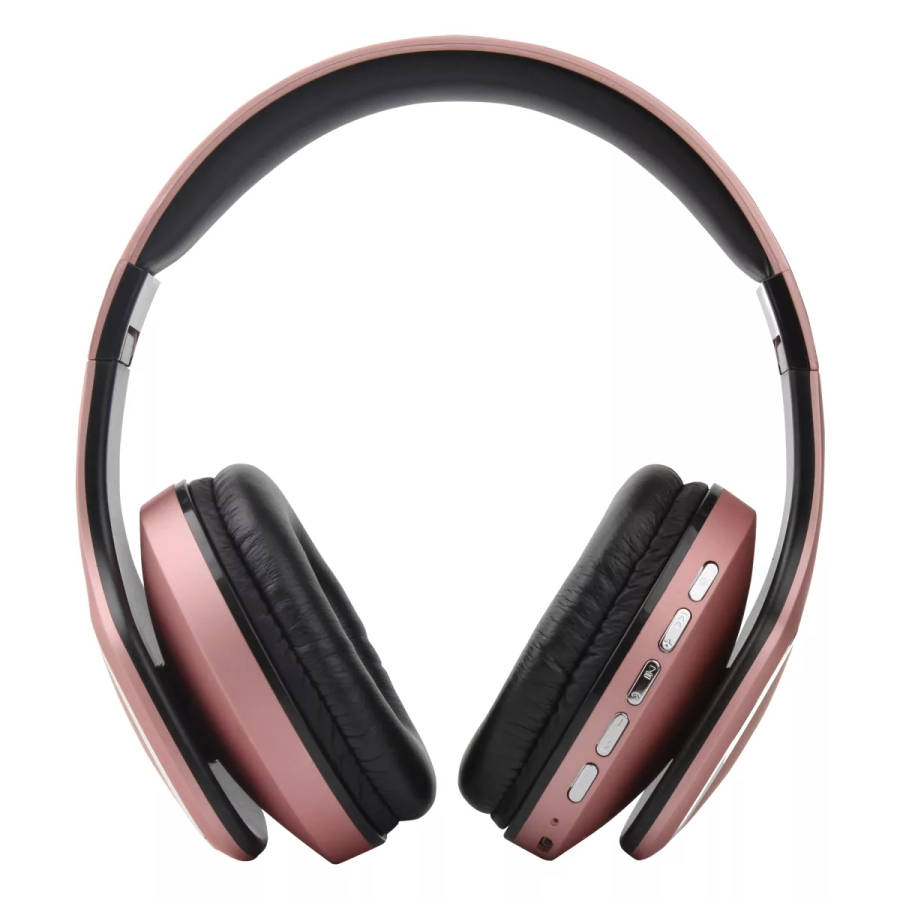 Volkano Phonic Series Bluetooth Series Headphones Rose Gold
