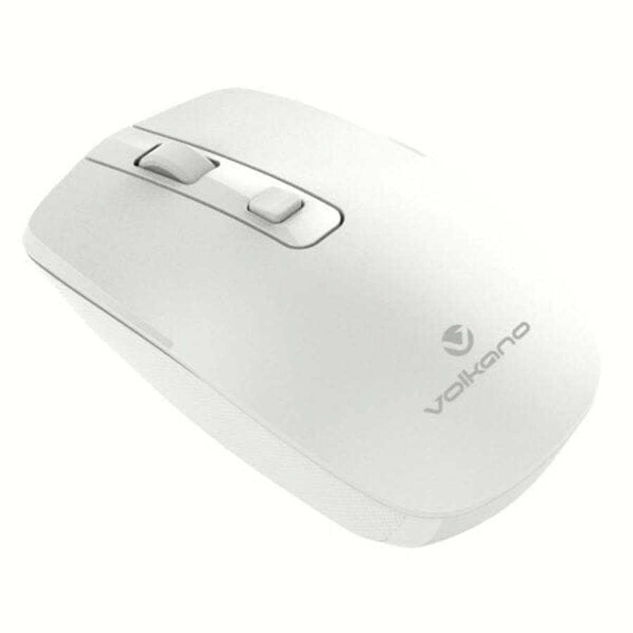 Volkano Granite Series Rechargeable Wireless Mouse - White