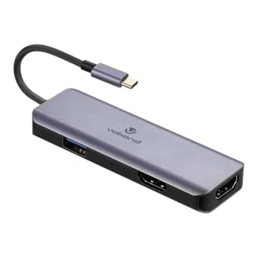 Volkano Expand Series USB-C to Dual 4K HDMI Adapter