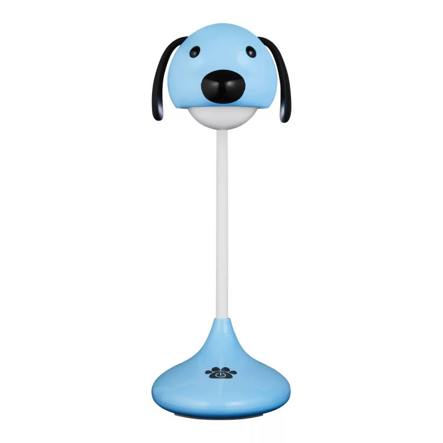 Volkano Lumo Neon Series LED Desk Lamp Blue Dog