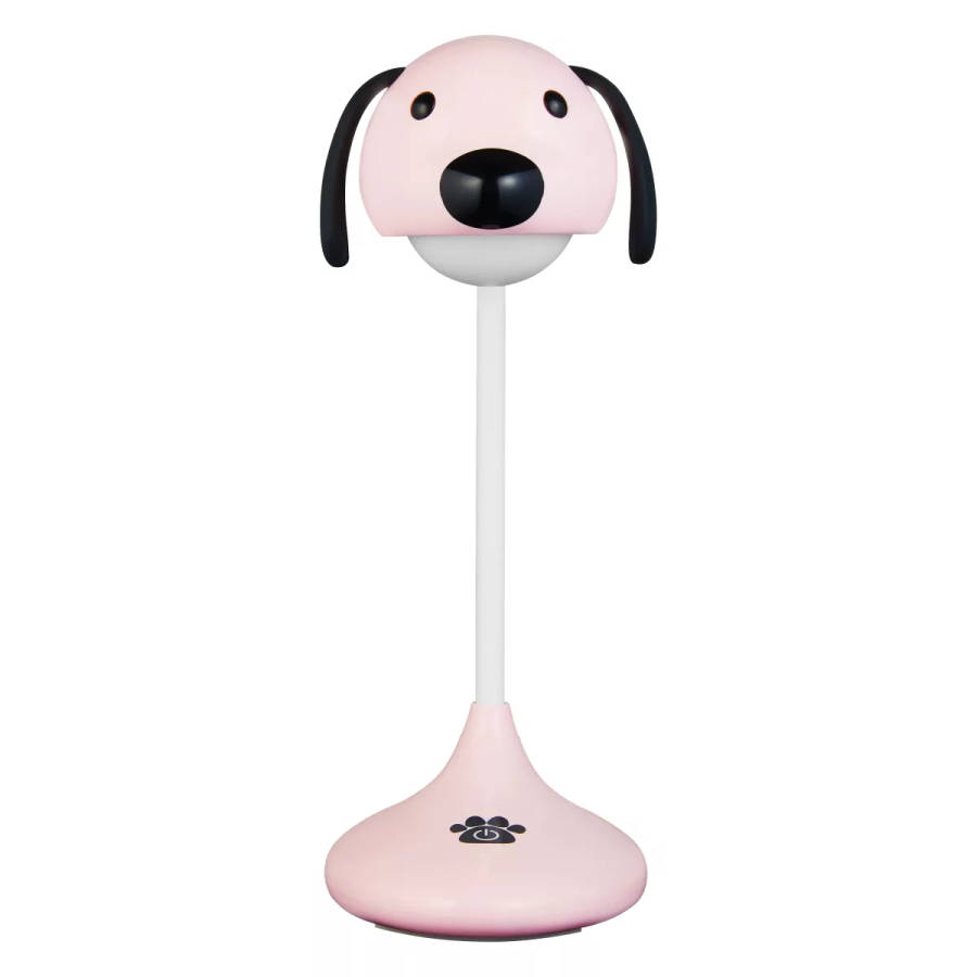 Volkano Lumo Neon Series LED Desk Lamp Pink Dog