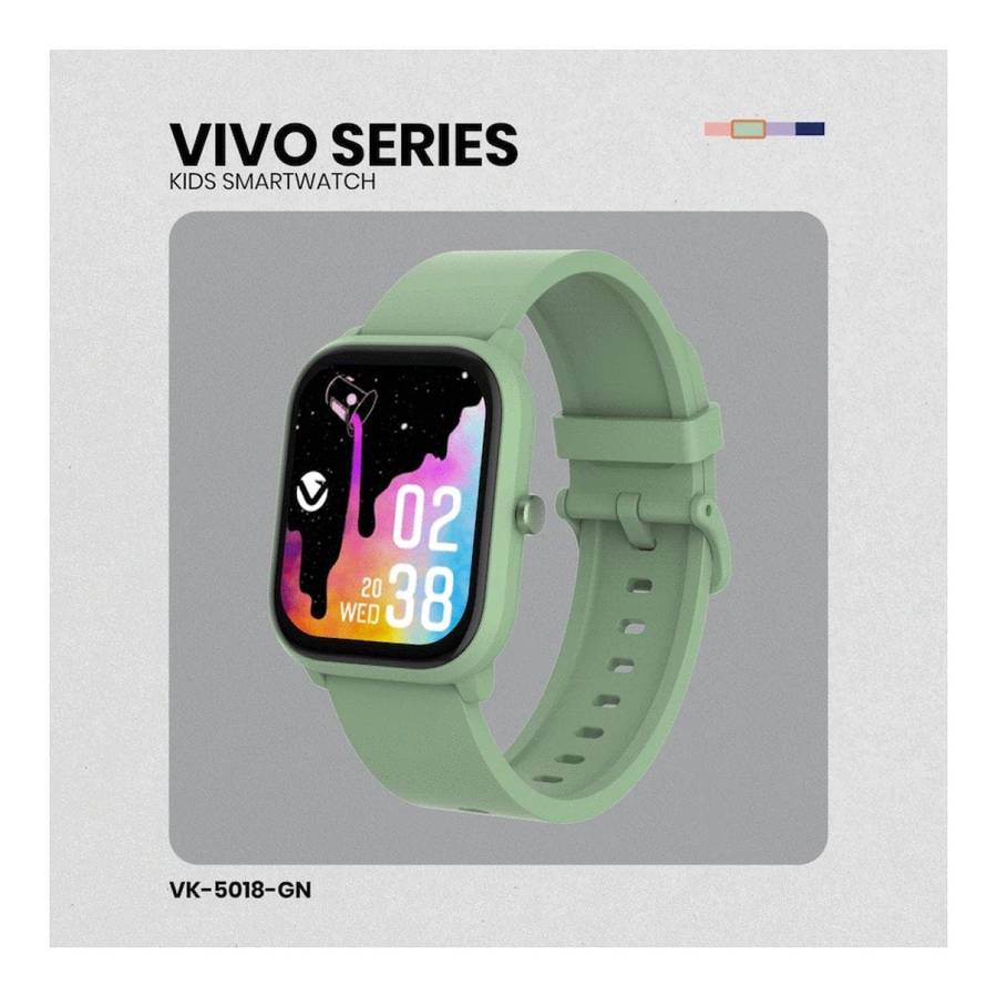 Volkano Vivo Series Kids Smart Watch Sage Green