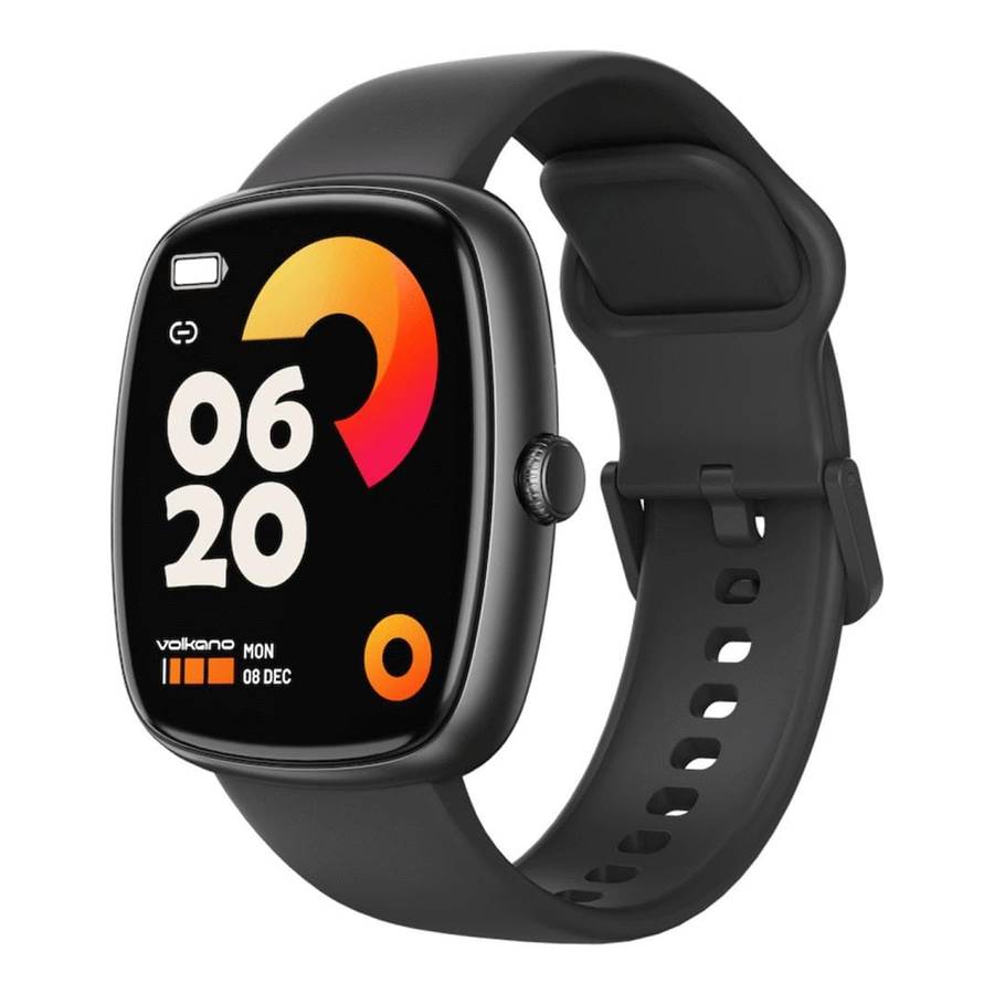 Volkano Elevate Series Smartwatch Black