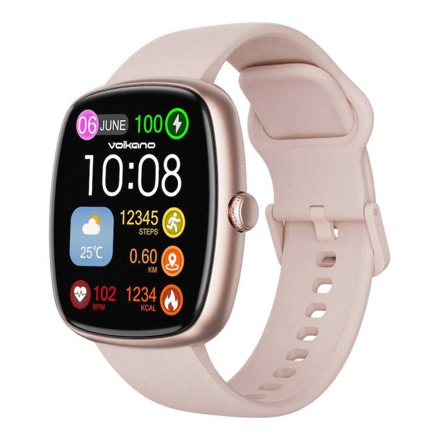 Volkano Elevate Series Smartwatch Gold