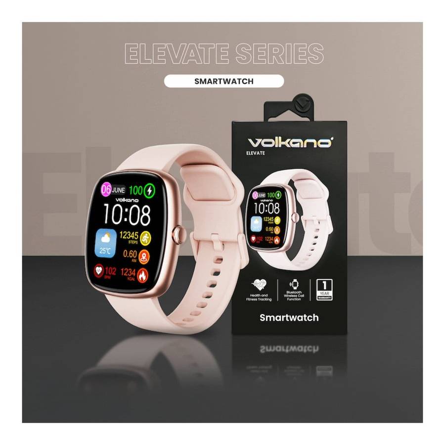 Volkano Elevate Series Smartwatch Gold