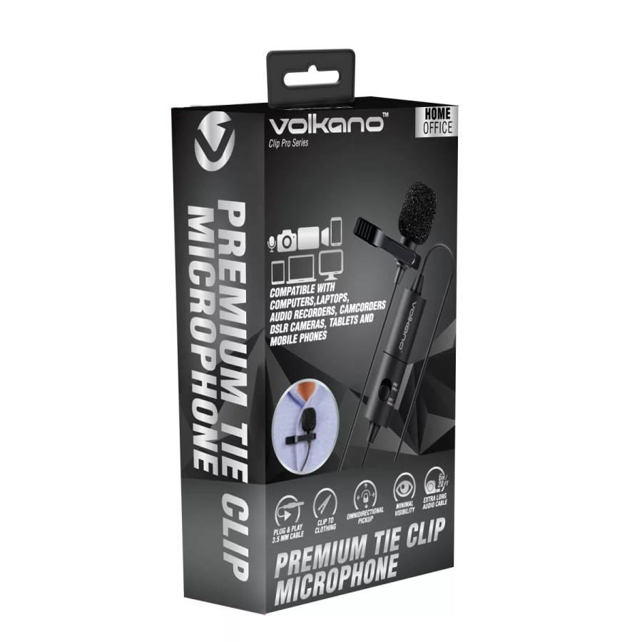 Volkano Clip Pro Series 3.5mm Microphone