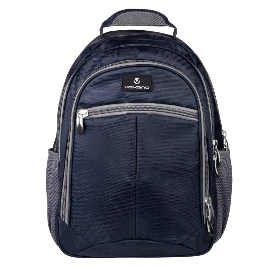 Volkano 27L Orthopaedic Backpack Navy Grey