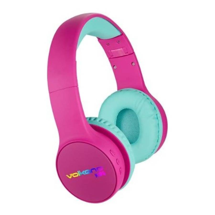 Volkano Kids Atlas Bluetooth Padded Headphones with DB Switch Function