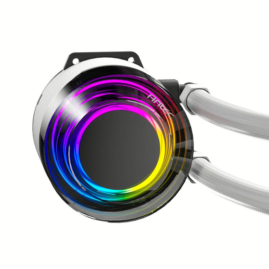 Antec VORTEX LUM 360 ARGB AIO CPU Liquid Cooler - White