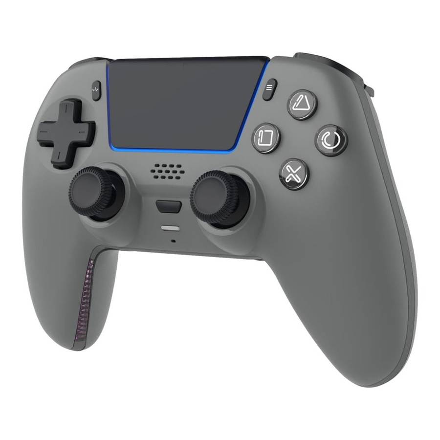 Volkano VX Gaming Lunaris RGB Multi-Platform Wireless Controller - Grey
